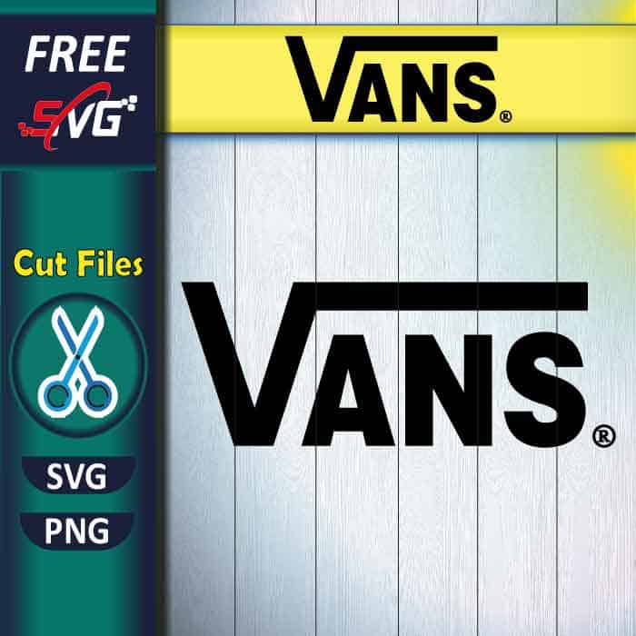 Vans logo SVG free for Cricut