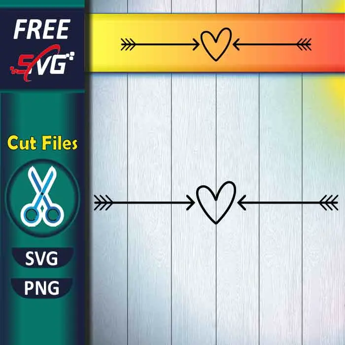 Arrow text divider SVG free - Decorative dividers SVG