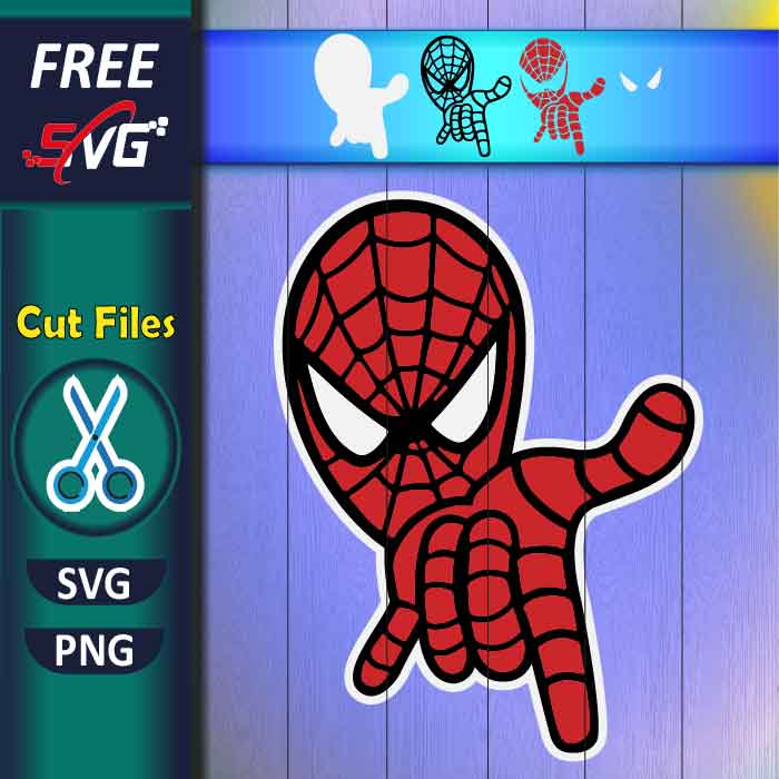 Cricut Spiderman SVG free - Spiderman SVG Layered Free Download