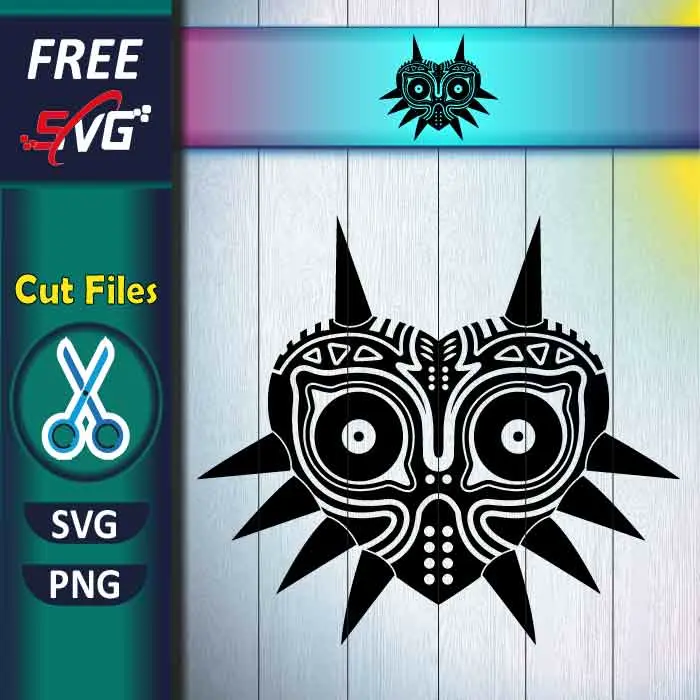 Majora's mask SVG free - The Legend of Zelda SVG